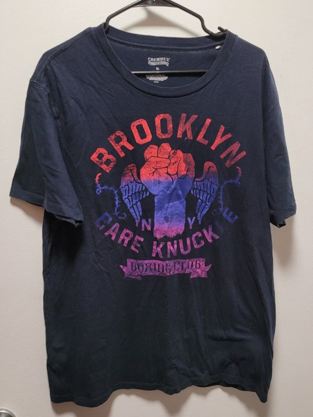 Brooklyn Bare-Knuckle Boxing Club T-Shirt Size XL